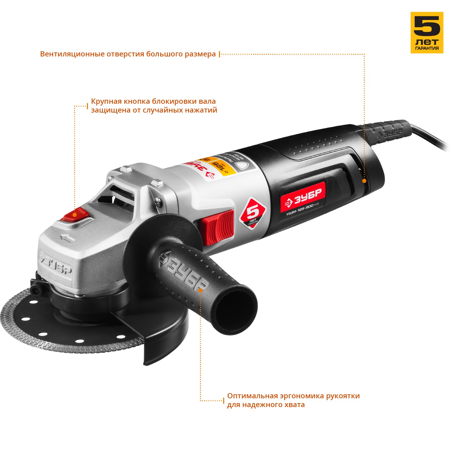 УШМ (Болгарка), 125 мм УШМ-125-800 М3