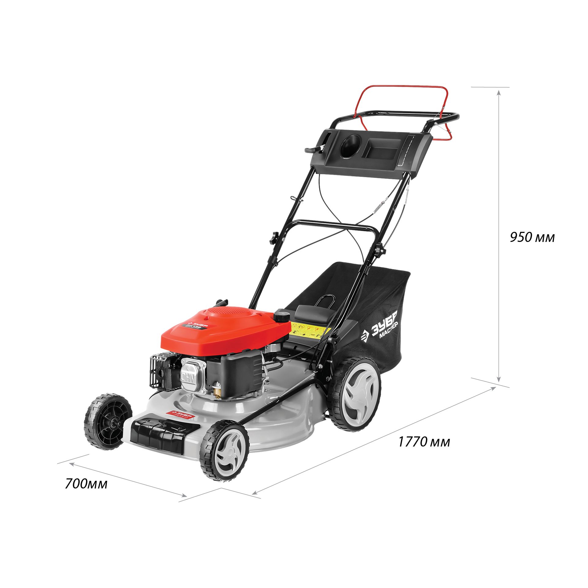 Газонокосилка самоходная бензиновая ГКБ-510СТ