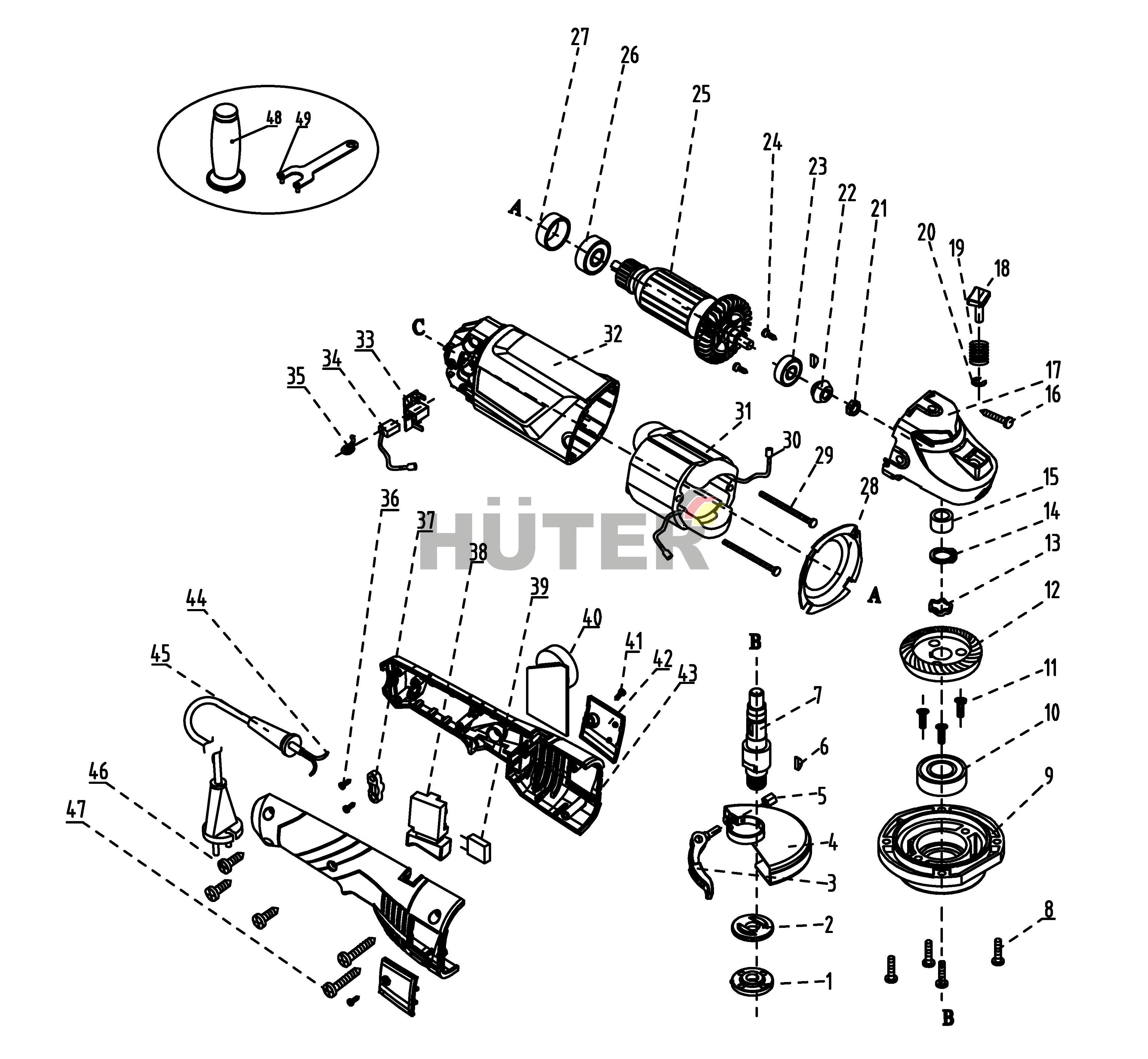 УШМ-1501400Э Вихрь ZMD 72/12/8