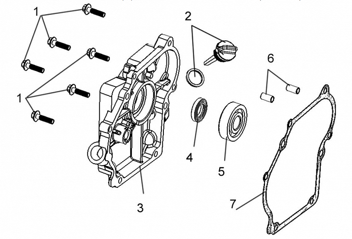 4 КРЫШКА ВИБРОПЛИТА БЕНЗИНОВАЯ CHAMPION PC5332F
