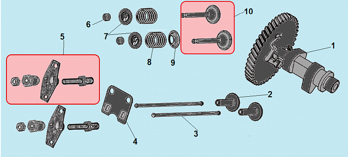 8 КЛАПАНА ВИБРОТРАМБОВКА CHAMPION TR72