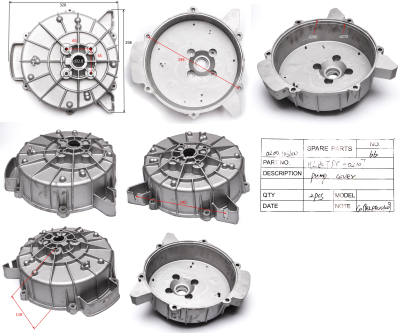 Крышка насоса