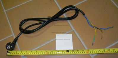 Кабель сетевой в сборе с вилкой