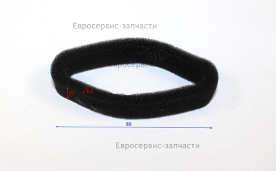 Губка воздушного фильтра  Т 43/4Т