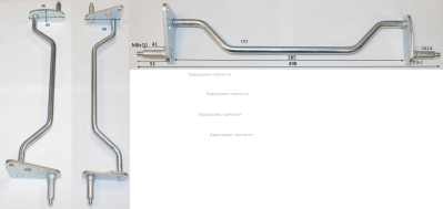 Ось передняя  KCL19-04 К5500L