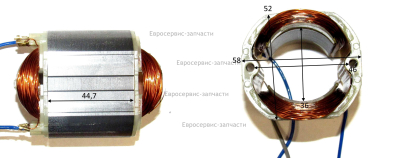 Статор. LD212-038. ДУ900 2РЭ/РЭК